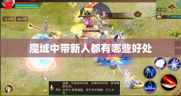 魔域中带新人都有哪些好处