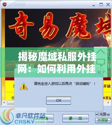  揭秘魔域私服外挂网：如何利用外挂提升游戏体验？