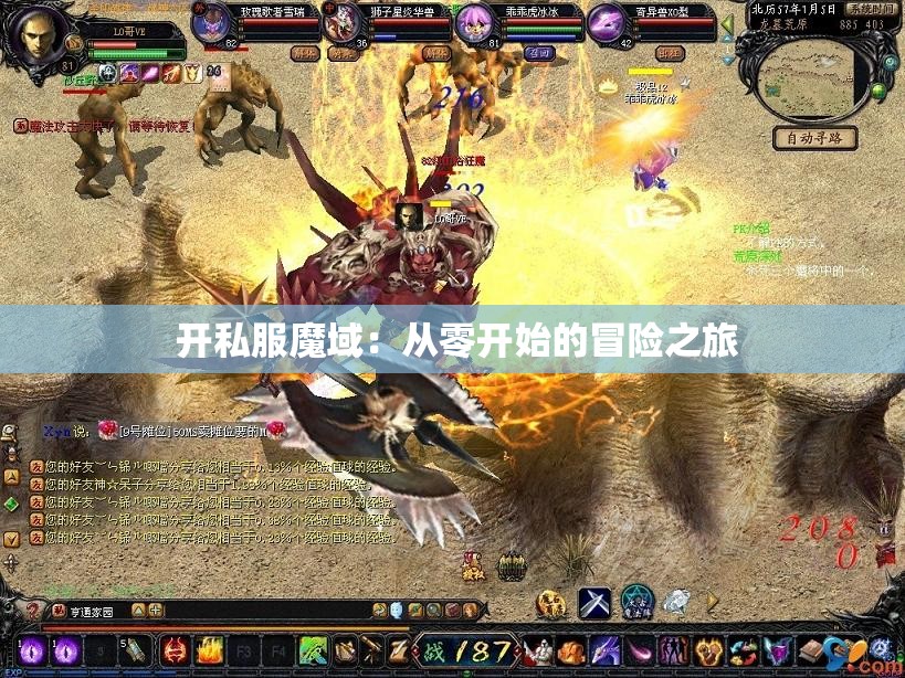  开私服魔域：从零开始的冒险之旅